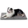 imageBedsure Washable Dog Crate Bed for Large Dogs Soft Foam Floor Pet Mat Versatile Lightweight Pet Crate Pad for CagesLight Grey