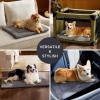 imageBedsure Washable Dog Crate Bed for Large Dogs Soft Foam Floor Pet Mat Versatile Lightweight Pet Crate Pad for CagesLight Grey