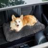 imageBedsure Washable Extra Large Dog Bed for Crate Faux Fur Dog Crate Pad for Large Breed Plush Soft Comfort Dogs Sleeping Mat AntiSlip Pet Kennel Pad 41quot x 29quot Dark GreyDark Gray