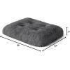 imageBedsure Washable Extra Large Dog Bed for Crate Faux Fur Dog Crate Pad for Large Breed Plush Soft Comfort Dogs Sleeping Mat AntiSlip Pet Kennel Pad 41quot x 29quot Dark GreyDark Gray