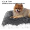 imageBedsure Washable Extra Large Dog Bed for Crate Faux Fur Dog Crate Pad for Large Breed Plush Soft Comfort Dogs Sleeping Mat AntiSlip Pet Kennel Pad 41quot x 29quot Dark GreyDark Gray