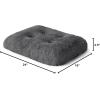 imageBedsure Washable Extra Large Dog Bed for Crate Faux Fur Dog Crate Pad for Large Breed Plush Soft Comfort Dogs Sleeping Mat AntiSlip Pet Kennel Pad 41quot x 29quot Dark GreyDark Gray