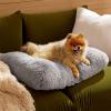 imageBedsure Washable Extra Large Dog Bed for Crate Faux Fur Dog Crate Pad for Large Breed Plush Soft Comfort Dogs Sleeping Mat AntiSlip Pet Kennel Pad 41quot x 29quot Dark GreyGray
