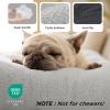 imageBedsure Washable XL Dog Bed for Crate for Extra Large Dogs Comfort Fluffy Plush Pet Pillow Bed Kennel Pad with NonSlip Bottom Machine Washable Pet Sleeping Mat 41quotx27quot BrownGray