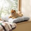 imageBedsure Washable XL Dog Bed for Crate for Extra Large Dogs Comfort Fluffy Plush Pet Pillow Bed Kennel Pad with NonSlip Bottom Machine Washable Pet Sleeping Mat 41quotx27quot BrownGray