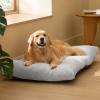imageBedsure Washable XL Dog Bed for Crate for Extra Large Dogs Comfort Fluffy Plush Pet Pillow Bed Kennel Pad with NonSlip Bottom Machine Washable Pet Sleeping Mat 41quotx27quot BrownGray