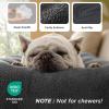 imageBedsure Washable XL Dog Bed for Crate for Extra Large Dogs Comfort Fluffy Plush Pet Pillow Bed Kennel Pad with NonSlip Bottom Machine Washable Pet Sleeping Mat 41quotx27quot BrownDark Gray