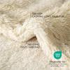 imageBedsure Waterproof Dog Blankets for Large Dogs  Cat Blanket for Couch Protector Washable Long Faux Fur Calming Soft Reversible Throw Furniture Protection for Puppy Pet Pet 40quotx50quot GreyCream
