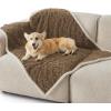 imageBedsure Waterproof Dog Blankets for Medium Dogs  Pet Blanket for Couch Protector Washable Premium Jacquard Coral Fleece Cat Throw Blanket Soft Plush Reversible Furniture Protection30quotx40quot TaupeTaupe