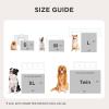 imageBedsure Waterproof Dog Blankets for Medium Dogs  Soft Puppy Cat Blanket Corduroy Fleece Washable Cozy Calming Reversible Furniture Protection for Pet Kitten Doggy30quotx40quot Warm GreyTuscan Beige