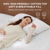 imageBedsure Waterproof Heated Mattress Pad Full  Cotton Bed Warmer with Memory ampamp Preheat Functions 10 Heat Settings ampamp 12 Hour Shut Off Single Controller Electric Mattress Pad Full 54quotx75quotTwin