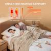 imageBedsure Waterproof Heated Mattress Pad Full  Cotton Bed Warmer with Memory ampamp Preheat Functions 10 Heat Settings ampamp 12 Hour Shut Off Single Controller Electric Mattress Pad Full 54quotx75quotQueen
