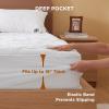 imageBedsure Waterproof Heated Mattress Pad Full  Cotton Bed Warmer with Memory ampamp Preheat Functions 10 Heat Settings ampamp 12 Hour Shut Off Single Controller Electric Mattress Pad Full 54quotx75quotKing