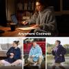 imageBedsure Wearable Blanket Hoodie  Gifts for Girlfriend Warm Cozy Fluffy Birthday Present ideas for Wife Soft Sweatshirt Gifts for Women Oversized Hooded Blankets With Sleeves GreyGrey