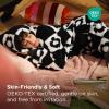 imageBedsure Wearable Blanket Hoodie Birthday Gifts for Girlfriend  Shaggy Sherpa Checkered Blanket Hoodie for Women Adults Men Warm Hooded Sweatshirt Chessboard PatternBlack