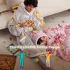 imageBedsure Wearable Blanket Hoodie Sherpa Hooded Blanket Printed for Adult ampamp Kids as Gifts for Women Mom Gifts Sherpa Hoodie Standard Mushroom BeigeSilver Grey