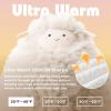 imageBedsure Wearable Blanket Hoodie Sherpa Hooded Blanket Printed for Adult ampamp Kids as Gifts for Women Mom Gifts Sherpa Hoodie Standard Mushroom BeigeGrey