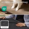 imageBedsure XL Dog Bed for Crate  Large Orthopedic Pet Beds with Removable Machine Washable Cover Egg Crate Foam Puppy Pad Suitable for Pet Up to 80 lbs 41quotx27quotCoffee  Cream