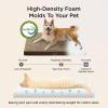 imageBedsure XL Dog Bed for Crate  Large Orthopedic Pet Beds with Removable Machine Washable Cover Egg Crate Foam Puppy Pad Suitable for Pet Up to 80 lbs 41quotx27quotCoffee  Cream