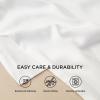 imageBedsure Zipper Pillow Cases King Cooling King Pillow Cases Set of 2 Rayon Derived from Bamboo Cooling Pillowcase for Hot Sleepers Soft ampamp Breathable Pillow Covers Gifts Light Grey 20x36 Inches02  White