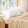 imageBedsure Zipper Pillow Cases King Cooling King Pillow Cases Set of 2 Rayon Derived from Bamboo Cooling Pillowcase for Hot Sleepers Soft ampamp Breathable Pillow Covers Gifts Light Grey 20x36 Inches02  White