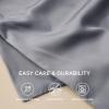 imageBedsure Zipper Pillow Cases King Cooling King Pillow Cases Set of 2 Rayon Derived from Bamboo Cooling Pillowcase for Hot Sleepers Soft ampamp Breathable Pillow Covers Gifts Light Grey 20x36 Inches01  Grey