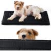 imageBedsure Chew Proof XL Dog Bed Machine Washable Dog Crate Pad Durable Kennel Pad for Chewers BlackMedium 29L x 18W x 1Th