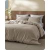 31 - Slub Tannish Linen Grey (No Comforter)