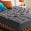 imageBedsure Twin XL Mattress Pad  Soft Mattress Topper for College Dorm Room Essentials Extra Long Twin Quilted Fitted Bed Cover Protector with 821 Inches Deep Pocket Washable White 39x80 InchesGrey
