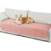 imageBedsure 100 Waterproof Couch Cover for Dogs Washable  Non Slip Waterproof Dog Blanket for Couch Sofa Lightweight Furniture Protector Durable for Pet Cat Puppy with NonSlip Bottom Grey 30x70INRose Tan