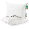 imageBedsure Fluffy Bed Pillows for Sleeping  Luxury King Size Pillows 2 Pack with 100 Cotton Breathable Cover Soft ampamp Supportive Hotel Quality Filling for Side Stomach Back SleeperQueen