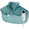 imageBedsure Heating Pad for Neck and Shoulders and Back  Birthday Gifts for Women Men Mom Mens FSA Eligible Items Electric Heated Pad for Full Body ETL Certified Extra Large 24quotx33quot Teal01  Teal