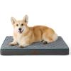 imageBedsure Orthopedic Dog Bed Large Sized Dog  Memory Foam Pet Mattress with Removable Washable Cover and Egg Crate Foam Thick Flat Suitable for Pet Up to 65 lbs 36x27x35 Inches GreyGrey