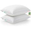 imageBedsure Pillows Queen Size Set of 2 Prewashed UltraSoft Bed Pillows Hotel Luxury Down Alternative Filling Breathable ampamp Fluffy for Back Side Stomach SleepersQueen