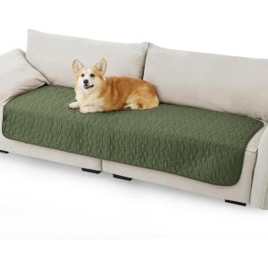 imageBedsure 100 Waterproof Couch Cover for Dogs Washable  Non Slip Waterproof Dog Blanket for Couch Sofa Lightweight Furniture Protector Durable for Pet Cat Puppy with NonSlip Bottom Grey 30x70INPesto