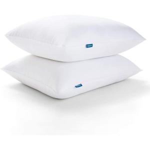 imageBedsure Soft Pillows Standard Size Set of 4  Standard Size Bed Pillows 4 Pack for Sleeping Soft and Supportive Hotel Quality Original Down Alternative Filling for Side Back SleepersSoft2PK