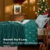 imageBedsure Christmas King Comforter Set  5 Pieces Christmas Bedding Set King Bed in a Bag with 1 Soft Green Tree Reversible Comforter 2 Pillow Shams 1 Throw Blanket and 1 Decorative02  Forest