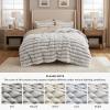 imageBedsure Fluffy Comforter Set Queen  Light Beige Faux Fur Queen Comforter Soft Shaggy Plush Bubble Bedding Comforter Sets Winter Warm Luxury Fuzzy Bed Set 3 Pieces 1 Comforter and 2 Pillowcases05  Khaki