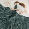 imageBedsure Sherpa Throw Blanket for Couch  Super Soft Cozy Fleece Thick Warm Blanket for Winter GentleSoft Plush ampamp Fluffy Throw Gift for Women Room Decor Grey 50x60 Inches04  Dark Green