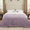 imageBedsure Sherpa Throw Blanket for Couch  Super Soft Cozy Fleece Thick Warm Blanket for Winter GentleSoft Plush ampamp Fluffy Throw Gift for Women Room Decor Grey 50x60 Inches00  Purple