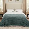 imageBedsure Sherpa Throw Blanket for Couch  Super Soft Cozy Fleece Thick Warm Blanket for Winter GentleSoft Plush ampamp Fluffy Throw Gift for Women Room Decor Grey 50x60 Inches04  Dark Green