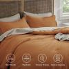 imageBedsure Waffle Comforter Set King Beige Soft Bedding Waffle Weave Bed Set 3 Pieces 1 Comforter 104quotx90quot and 2 Pillow Shams Cotton Shell and Polyester Lining for All Seasons12  Hazel