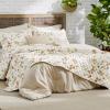 imageBedsure Floral Quilt Set Queen  Reversible Olive Green Botanical Quilt Bedding Set 3 Pieces Lightweight Bedspread Soft Microfiber Coverlet with 2 Pillow Shams for All Seasons 90quotx96quot01  Whisper White