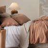 imageBedsure Linen Duvet Cover King Size  Linen Cotton Blend Bedding Set Soft ampamp Cozy 3 Pieces 1 Duvet Cover 104x90 Inches and 2 Pillowcases Natural Color Cooling Bedding Comforter Sold Separately18  Camel No Comforter