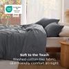 imageBedsure Comforter with 2 Pillow Shams Soft Prewashed Bedding Queen Size Quilted Comforter 90quotx90quot wiht Clover Design Beige Down Alternative Comforter for All Seasons 3 Pieces06dark Greycircle