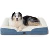 imageBedsure Orthopedic Dog Beds Large Sized Dog  Washable Large Dog Cat Bed Waterproof Comfort Dogs Couch Sofa with Washable Removable Cover Pet Bed with Nonskid Bottom Grey 35quotPlushFaded Denim