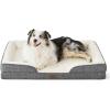 imageBedsure Orthopedic Dog Beds Large Sized Dog  Washable Large Dog Cat Bed Waterproof Comfort Dogs Couch Sofa with Washable Removable Cover Pet Bed with Nonskid Bottom Grey 35quotPlaidBlack