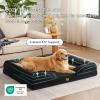 imageBedsure Orthopedic Dog Beds Large Sized Dog  Washable Large Dog Cat Bed Waterproof Comfort Dogs Couch Sofa with Washable Removable Cover Pet Bed with Nonskid Bottom Grey 35quotBlack