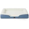 imageBedsure Orthopedic Dog Beds Large Sized Dog  Washable Large Dog Cat Bed Waterproof Comfort Dogs Couch Sofa with Washable Removable Cover Pet Bed with Nonskid Bottom Grey 35quotPlushFaded Denim