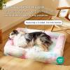 imageBedsure Orthopedic Dog Beds Large Sized Dog  Washable Large Dog Cat Bed Waterproof Comfort Dogs Couch Sofa with Washable Removable Cover Pet Bed with Nonskid Bottom Grey 35quotLong Faux FurMulti Color